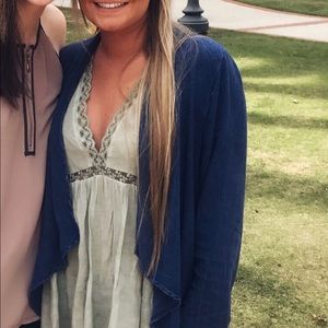 Callie Mac Green Sleeveless Blouse